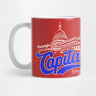 Defunct Raleigh Capitals Baseball Team Mug